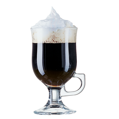 Irish Coffee 25 cl m. Hkl. auf Fuß, Inhalt: 250 ml, H: 141 mm, D: 87 mm