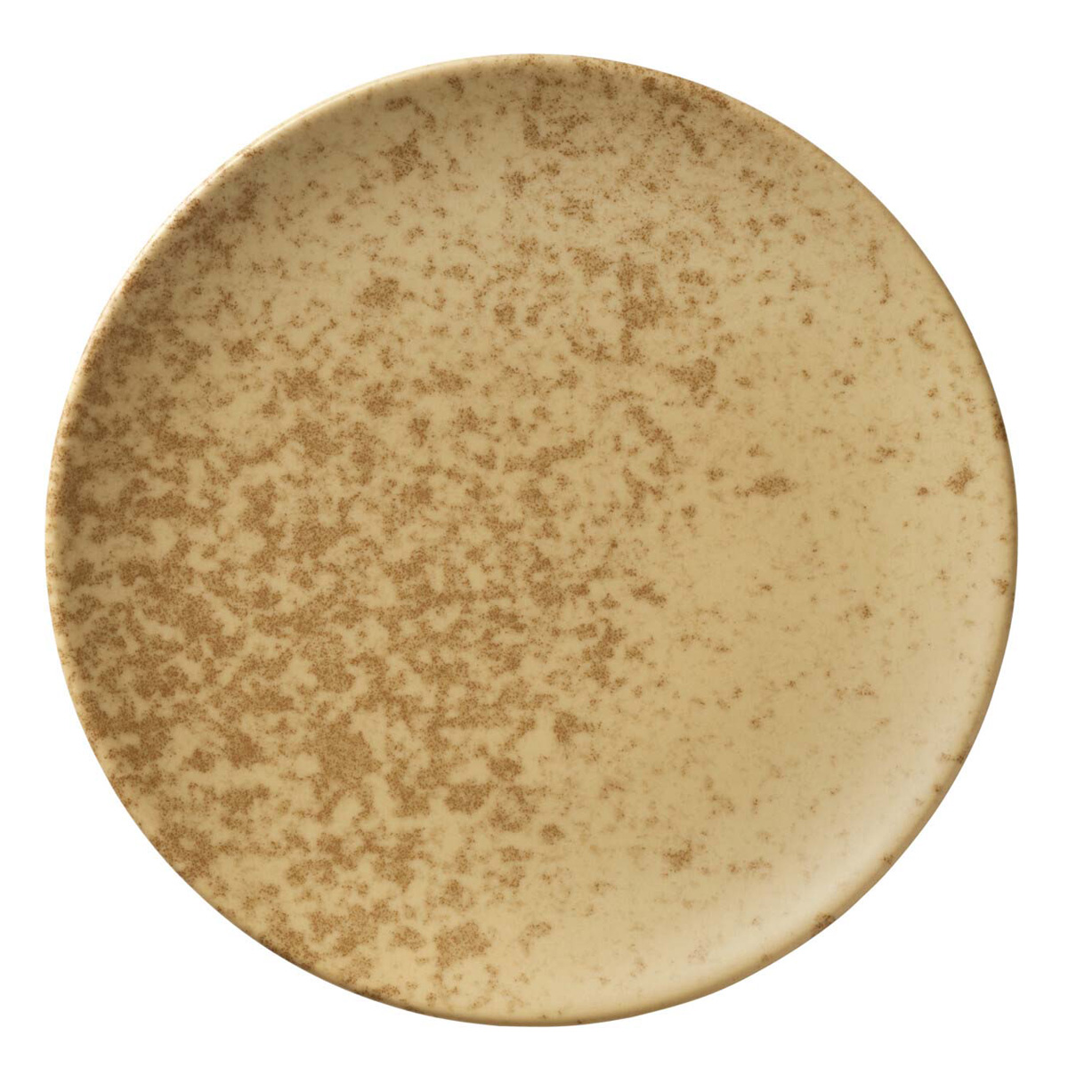 Bauscher, Sandstone : Dekor 426078 Dark Yellow - Teller flach coup rund 30 cm