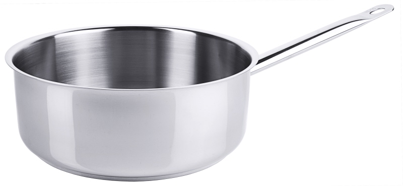 Stielkasserolle extra niedrig, Serie 2000, l: 4 ltr., D: 24 cm, H: 9 cm