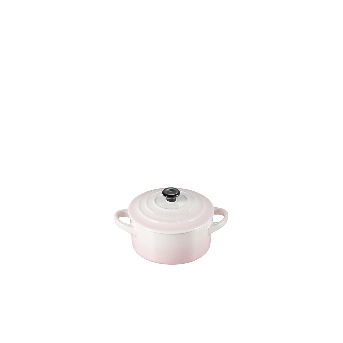 Le Creuset, Steinzeug - Mini Cocotte, 10 cm/ 0,25 ltr., Fb. Shell Pink