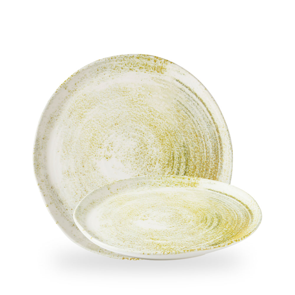 Churchill, Envisage : Erosion Sand - Teller flach organisch, 28 cm