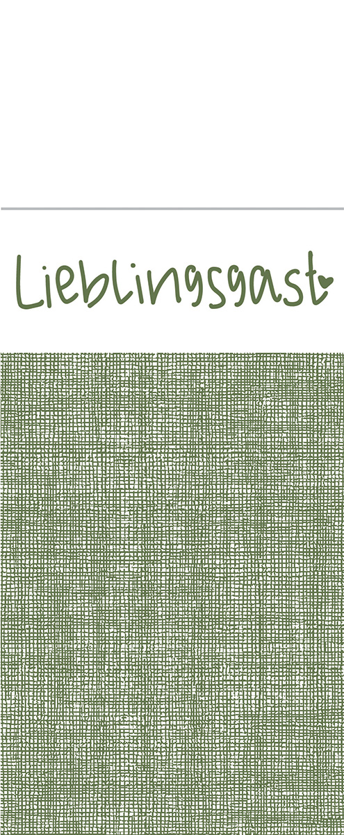 Pocket Napkins Pub - LIEBLINGSGAST SHERLOCK Linclass-Professional 40 x 33 cm