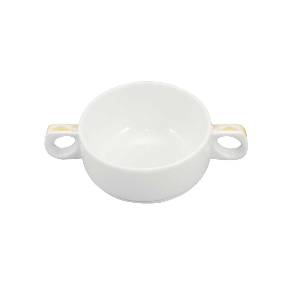 Bauscher Care, Calmera : 426387 Yellow - Suppenobertasse stapelbar, 0,28 ltr.