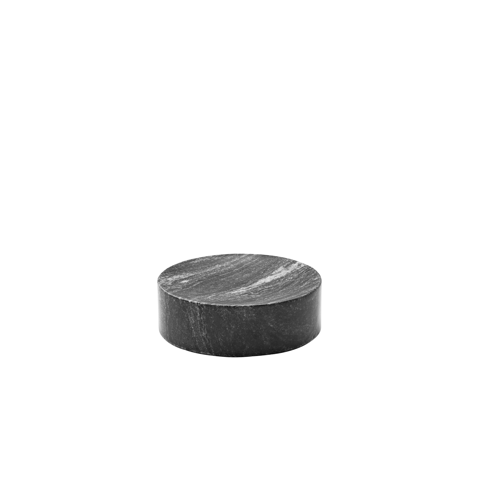 Playground, Marmor - Marmor-Plateau schwarz D: 13 cm, H: 4,3 cm