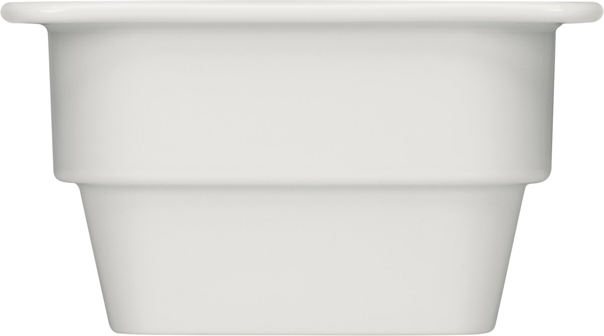 Bauscher, GN Function : Gastronorm-Schale 1/6, uni, weiss, T: 100 mm, I: 1.10 ltr.