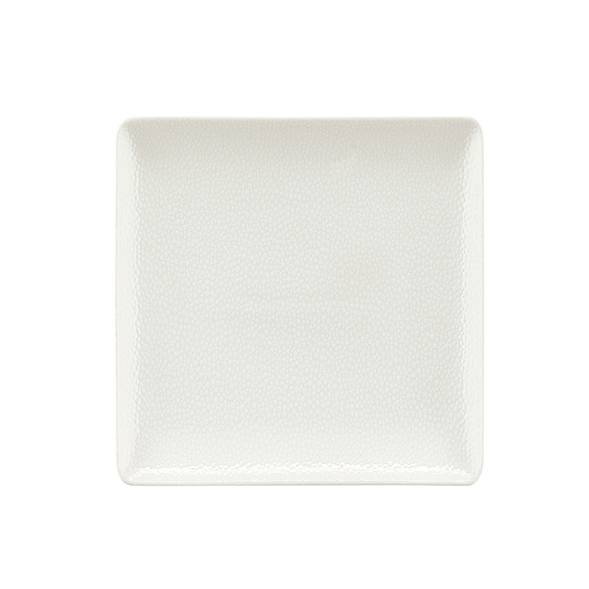 Bauscher, Purity : 425440 Pearls Light - Teller flach quadratisch Coup, bonewhite, 20 x 20 cm