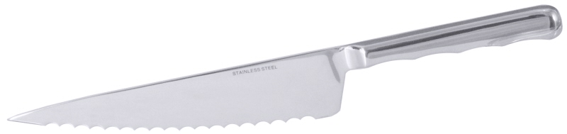 Kuchenmesser ERGONOM, mit Wellenschliff, EdSt., Klingenlänge: 18 cm, L: 30 cm