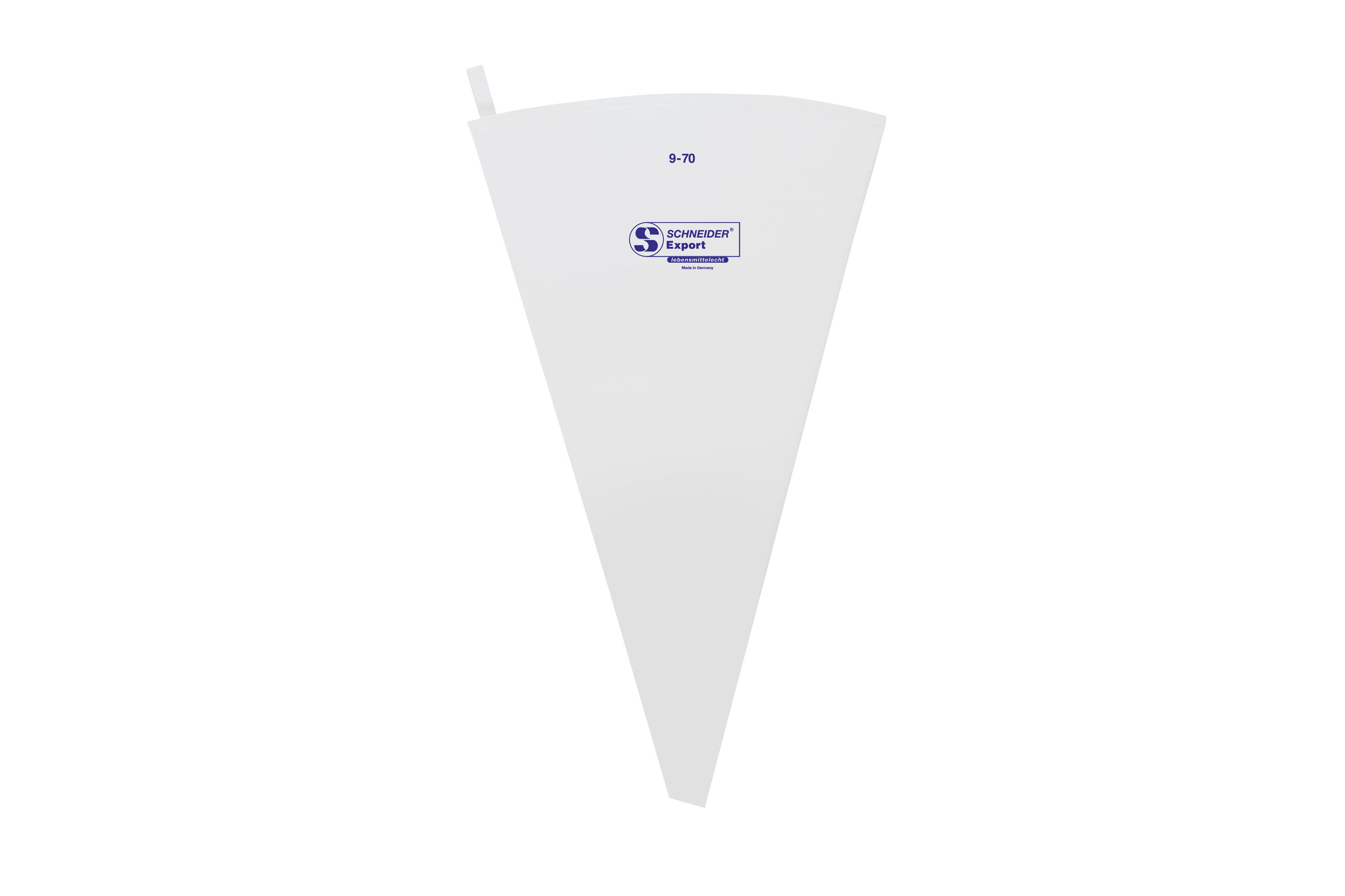 Spritzbeutel Export, Gr. 9, 700 mm lang