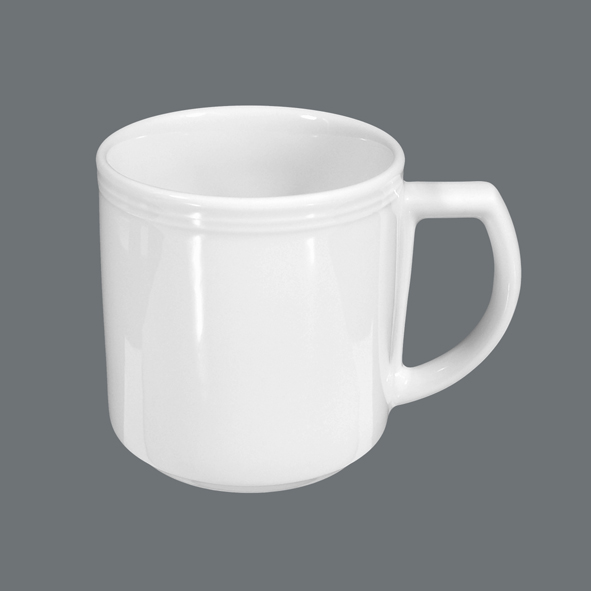 Seltmann Weiden, Vitalis - Kaffeebecher m. Hkl., weiss, uni, 0,25 ltr.
