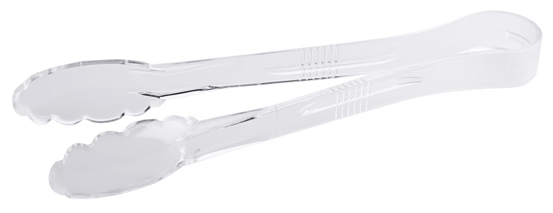 Salatzange, transparent, PC, L: 30 cm