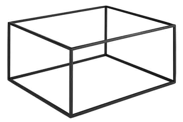 GN Buffetständer ASIA PLUS 32,5 x 26,5 cm, H: 16,2 cm, Metall, schwarz