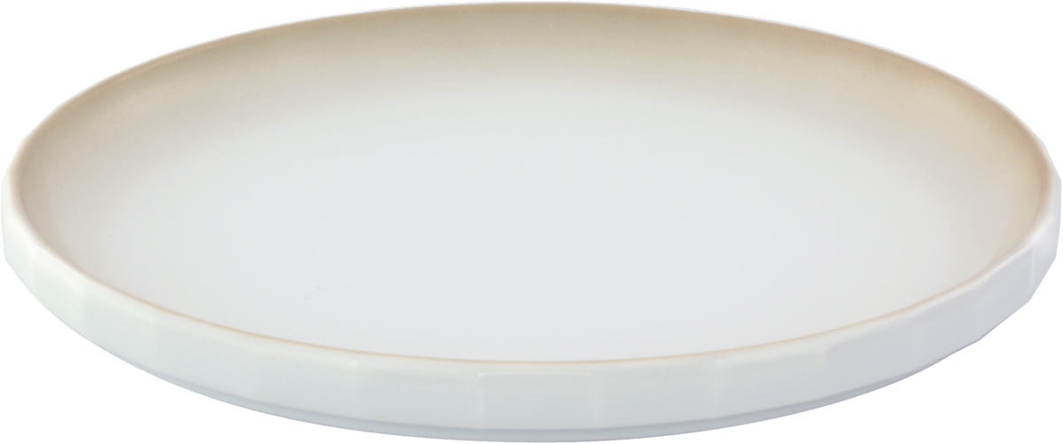 Bauscher, Edge : Gradient Beige 700746 - Teller flach rund, 20 cm