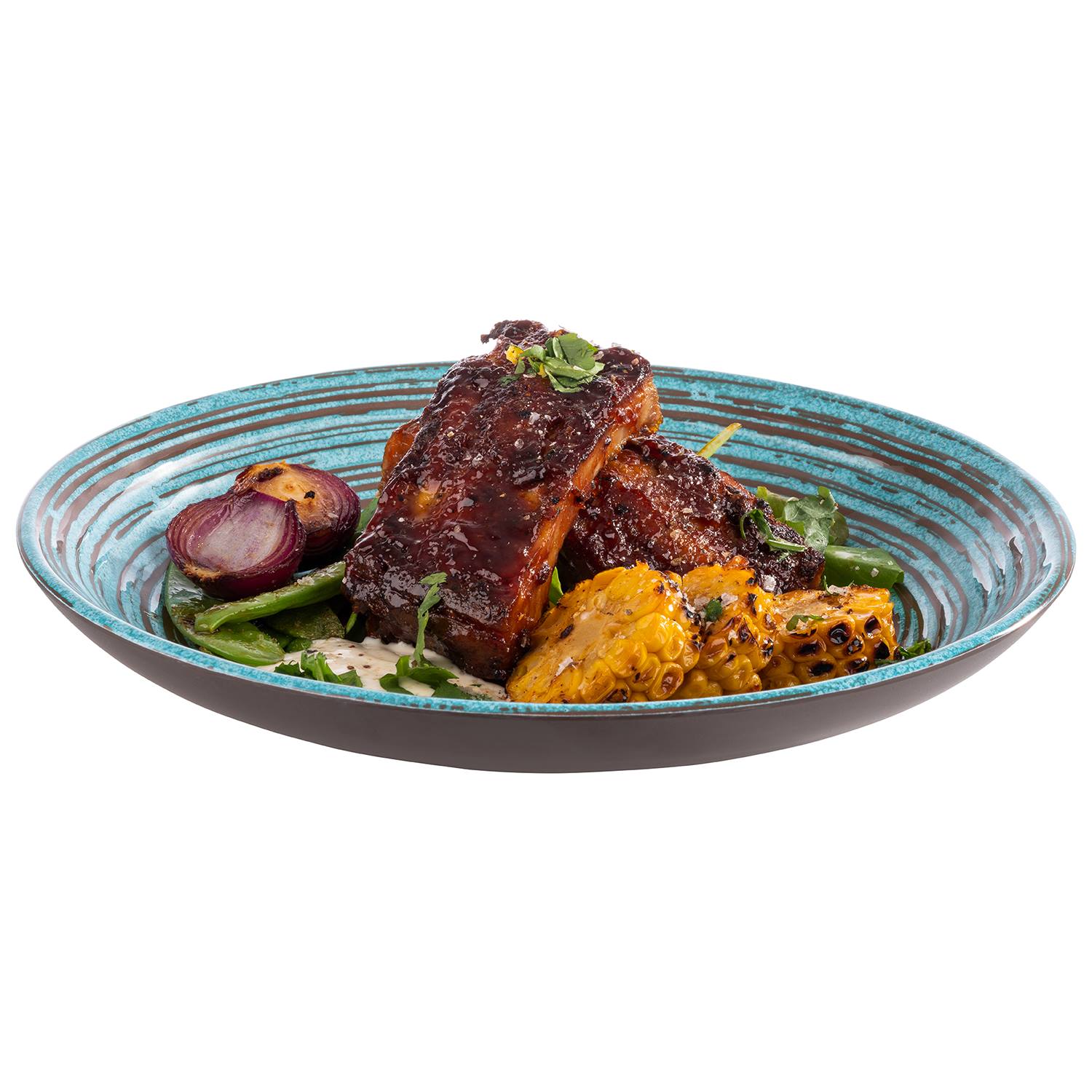 Teller CANCUN, Melamin, D: 25,5 cm, H: 4,5 cm