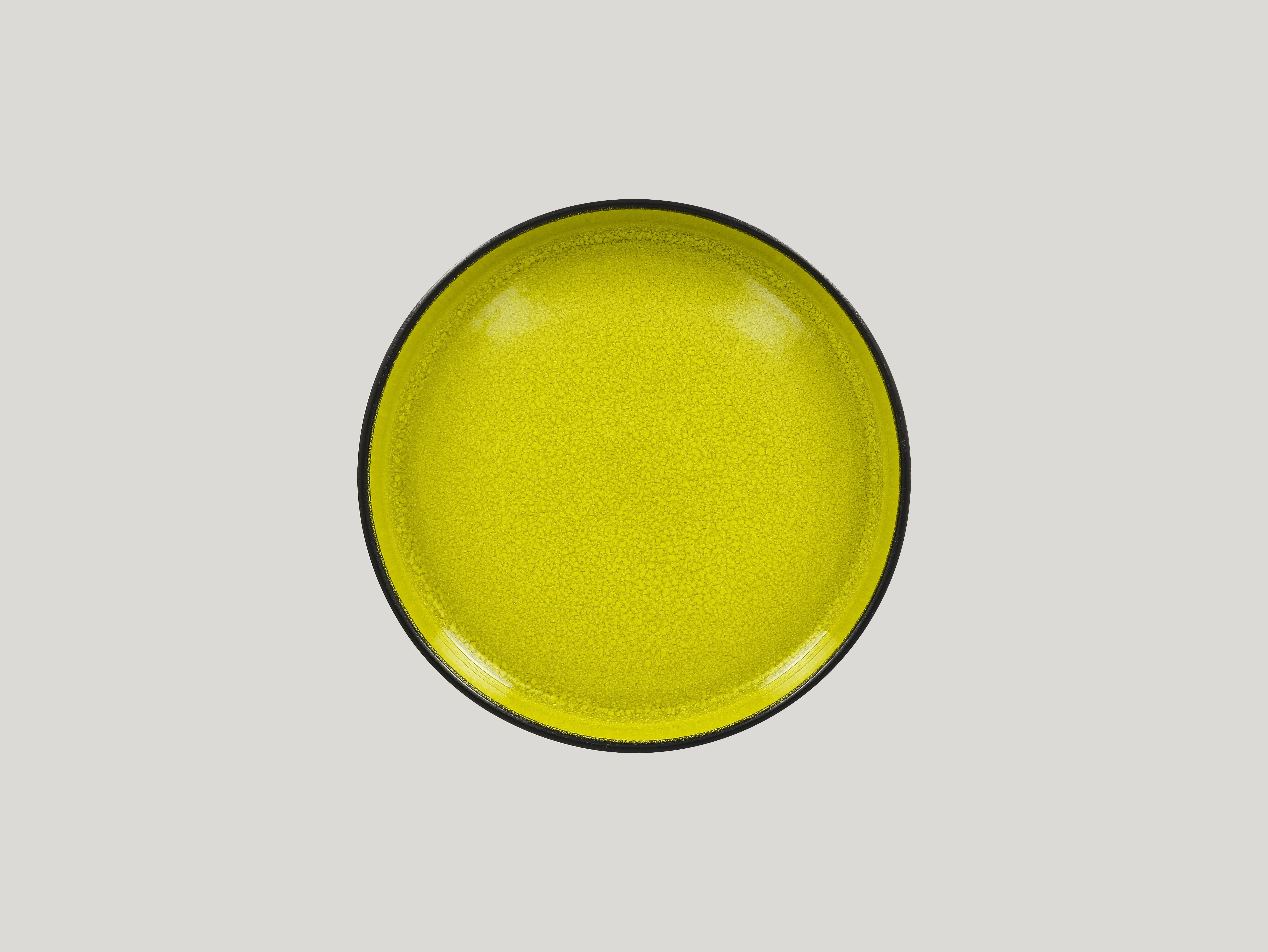 RAK, Fire : Green - Teller flach, senkrechter Rand, 22,8 x 4,2 cm/ 0,97 ltr.