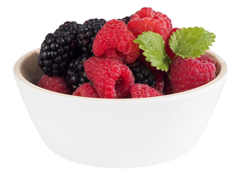 Schale FRIDA, Melamin, D: 12,5 cm, H: 4,5 cm, I: 0,25 ltr., innen: Holzoptik, außen: weiss