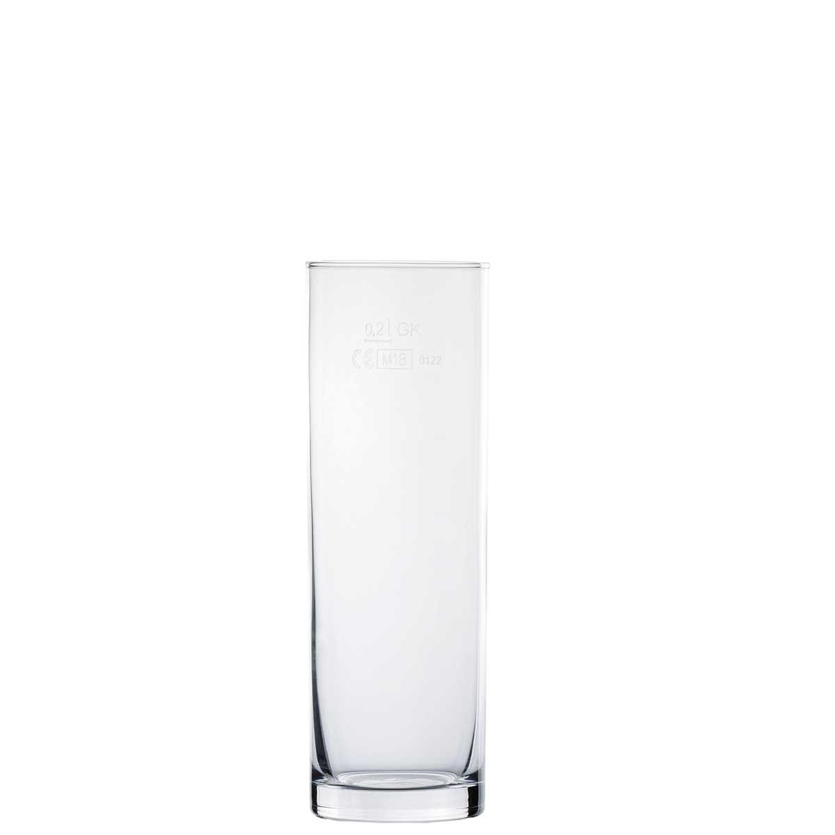 Kölner Stange 24 cl m. Füllstrich 0.2 ltr. |-|, Inhalt: 240 ml, D: 50 mm, H: 150 mm