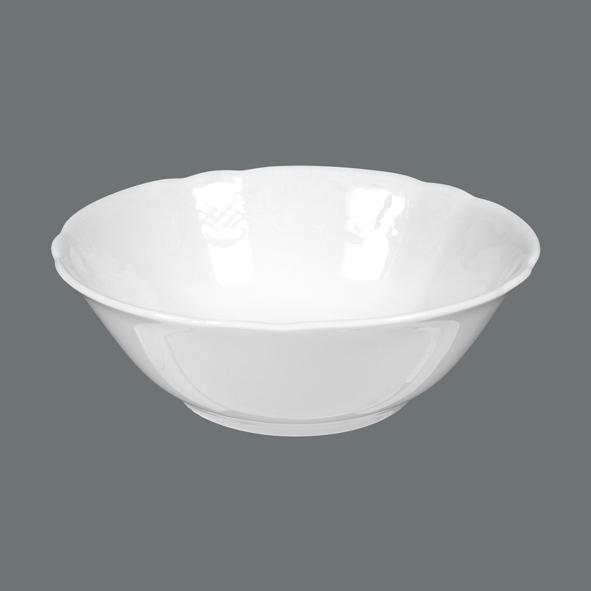 Seltmann Weiden, Salzburg - Schüssel rund, weiss uni, 18 cm/0,83 ltr.