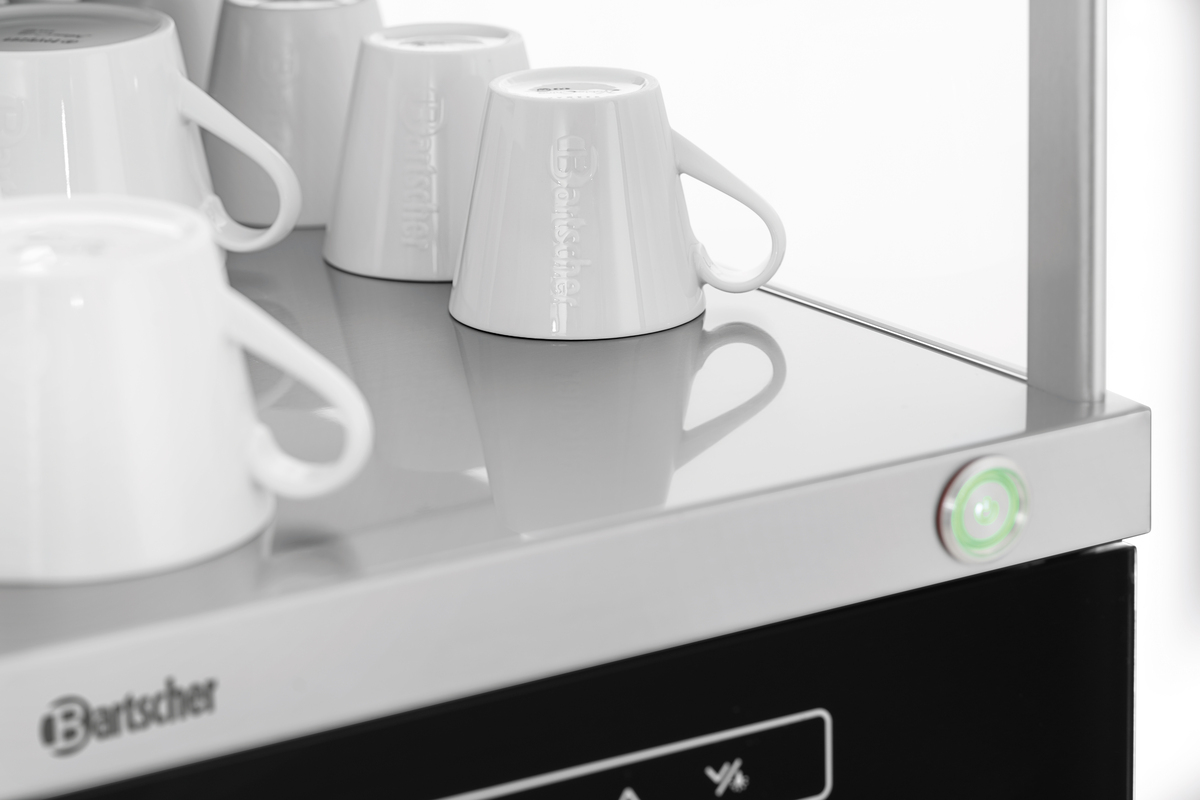 Milchkühlschrank-Tassenwärmer-Kombi