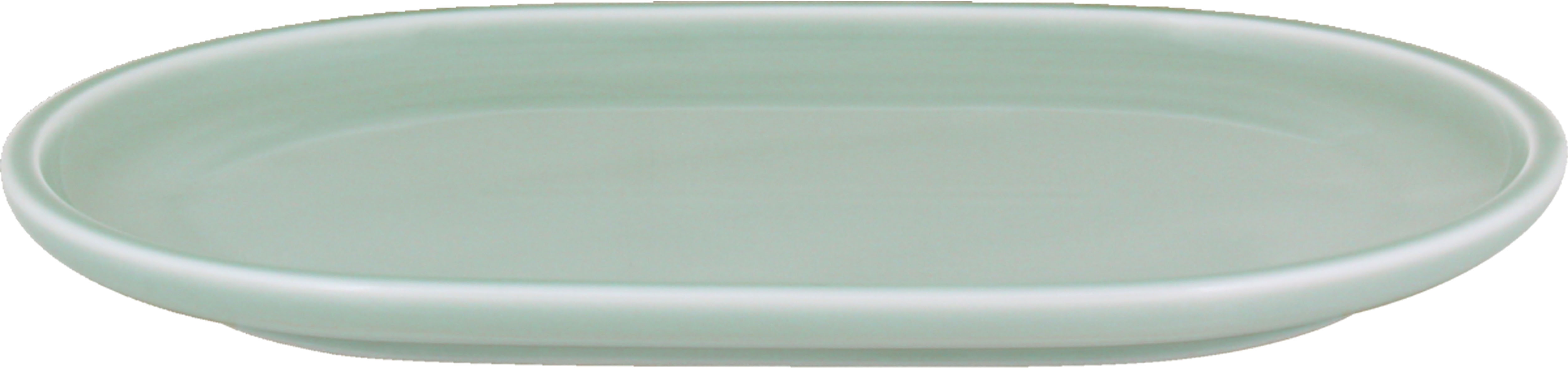 Schönwald, Shiro Glaze : Frost - Platte oval coup, 23 x 16 cm