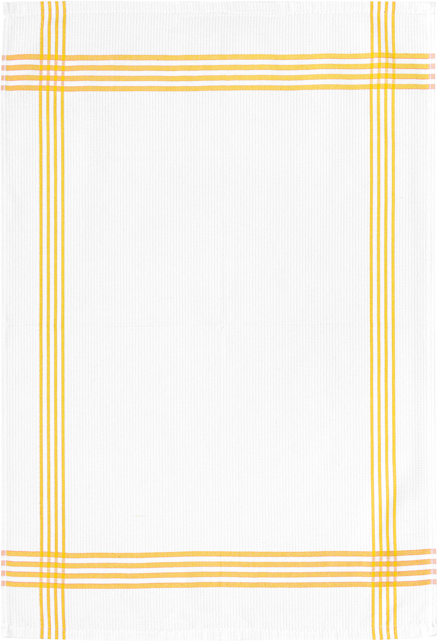 Küchentuch - Baumwolle Waffelpicquet Rand 50 x 70 cm