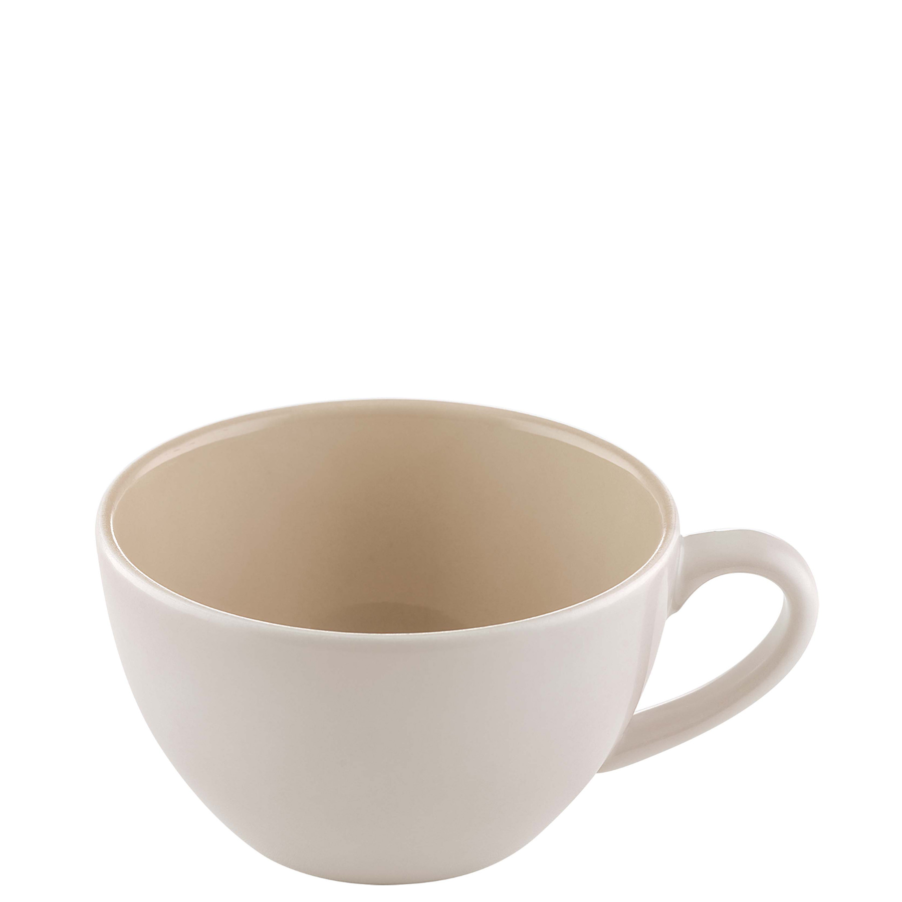 Bauscher, Sandstone : Dekor 700561 Beige Uni - Cappuccino-Obere nieder 0,25 ltr.