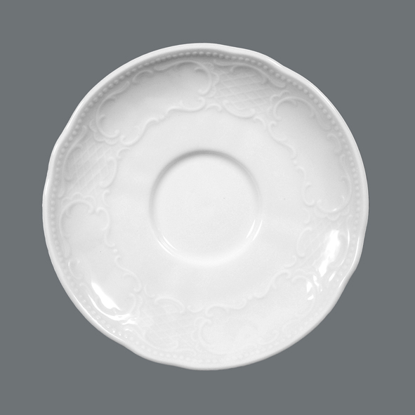 Seltmann Weiden, Salzburg - Kaffee-Kombi-Untere , weiss uni, 14,5 cm