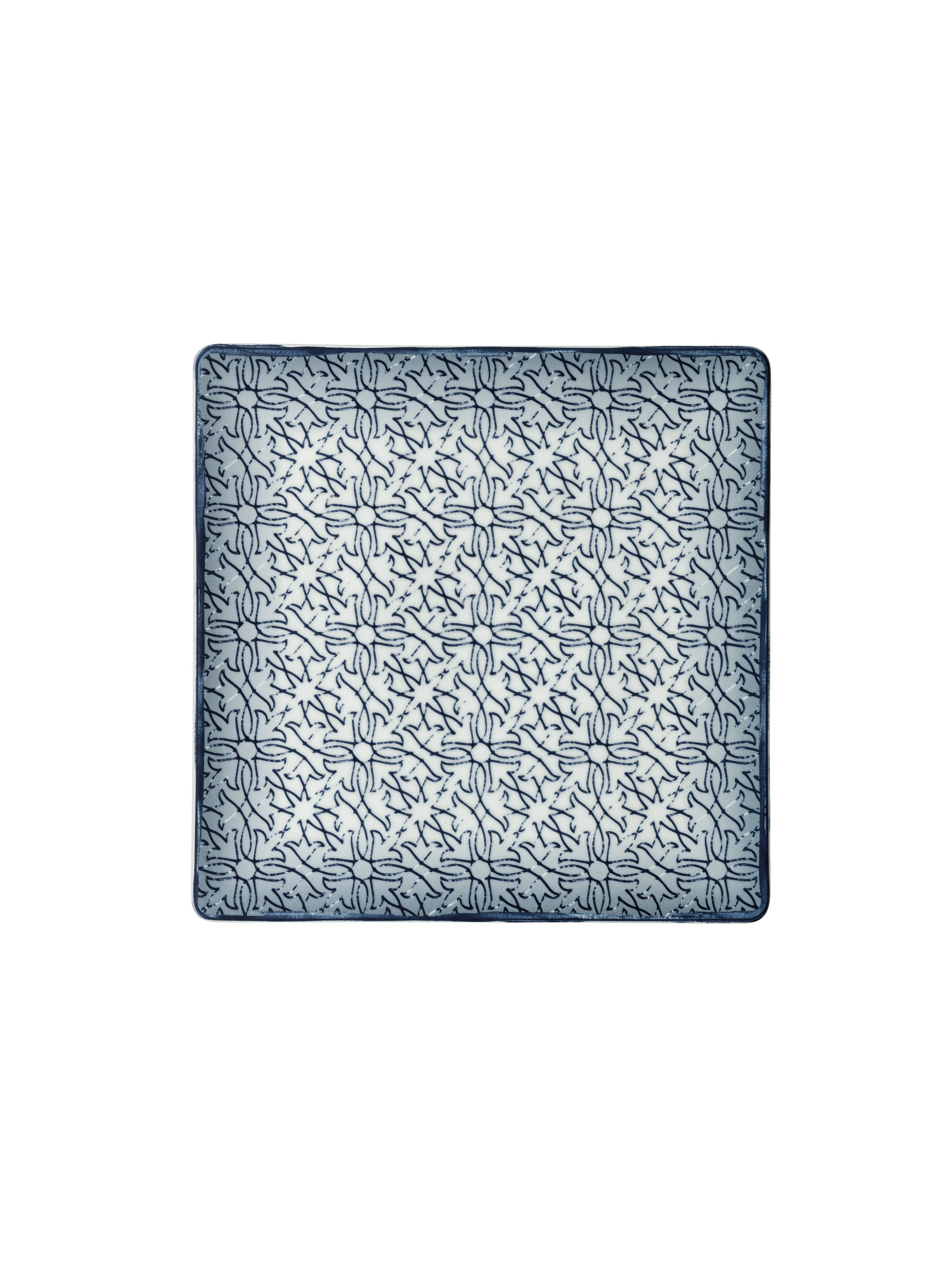 Schönwald, Shabby Chic 6: Dekor 63075 - Teller flach coup eckig 24 cm