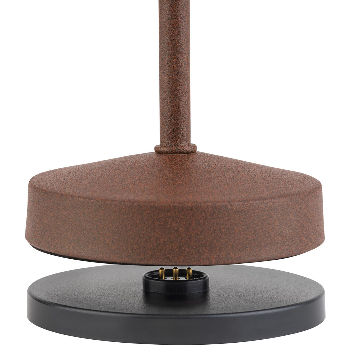 Tischleuchte ALVA, Metall, Farbe: rostfarben, 1x LED 1,0 W / 100 lm, dimmbar in 3 Stufen, D: 8 cm, H: 20 cm