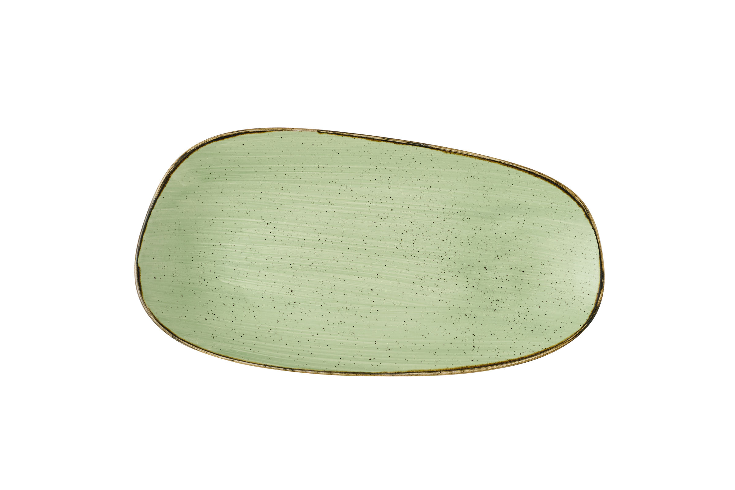 Churchill, Stonecast : Sage Green - Opal-Platte organisch, 35 x 18,5 cm