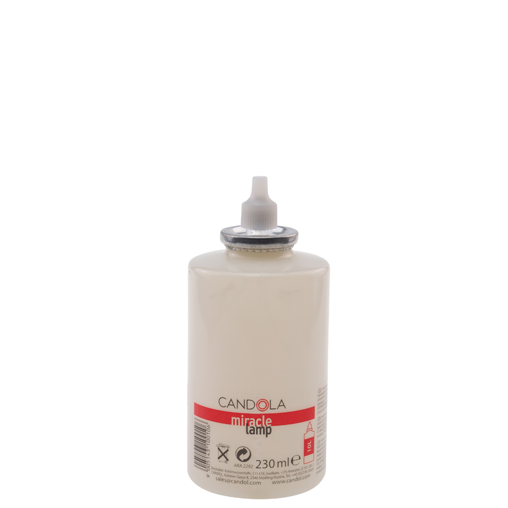 Austauschflasche normal (rot), Typ: 10 L, Brenndauer: ca. 80 Std., D: 6 cm, H: 12,5 cm