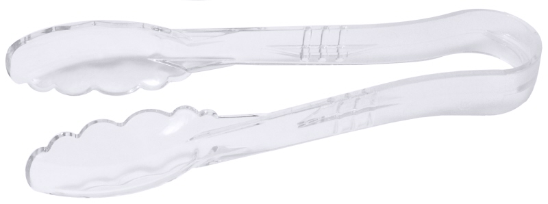 Salatzange, transparent, PC, L: 23 cm