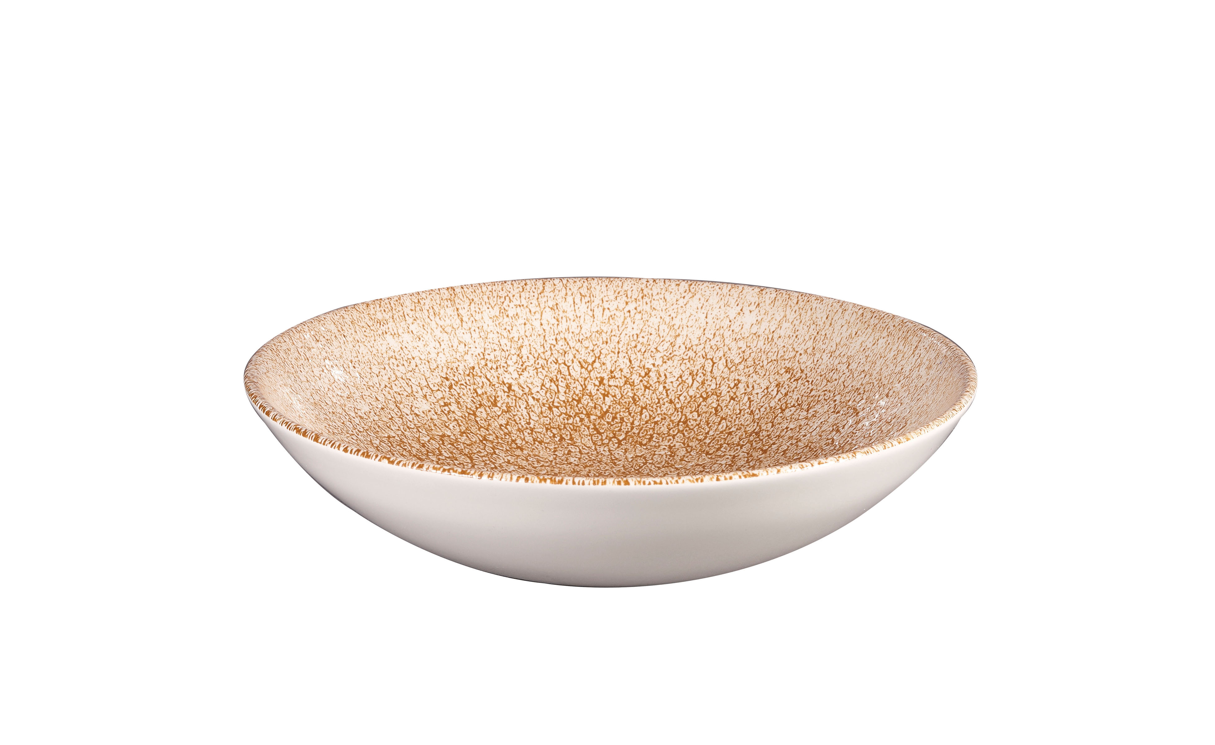 Churchill, Raku : Garnet Orange - Teller tief Coup, 18,2 cm/ 0,43 ltr.