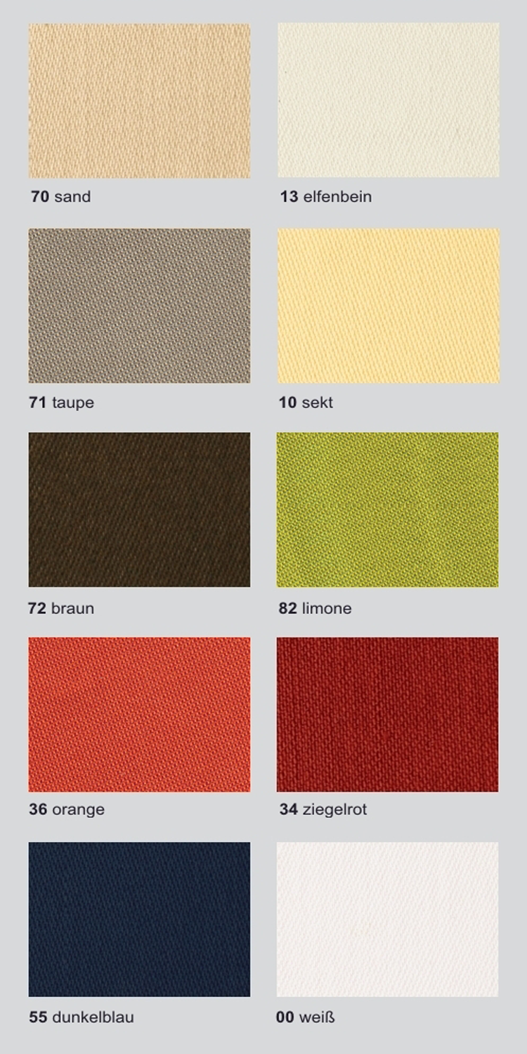 Serviette Toccata - Atlaskante, 2-seitig gesäumt