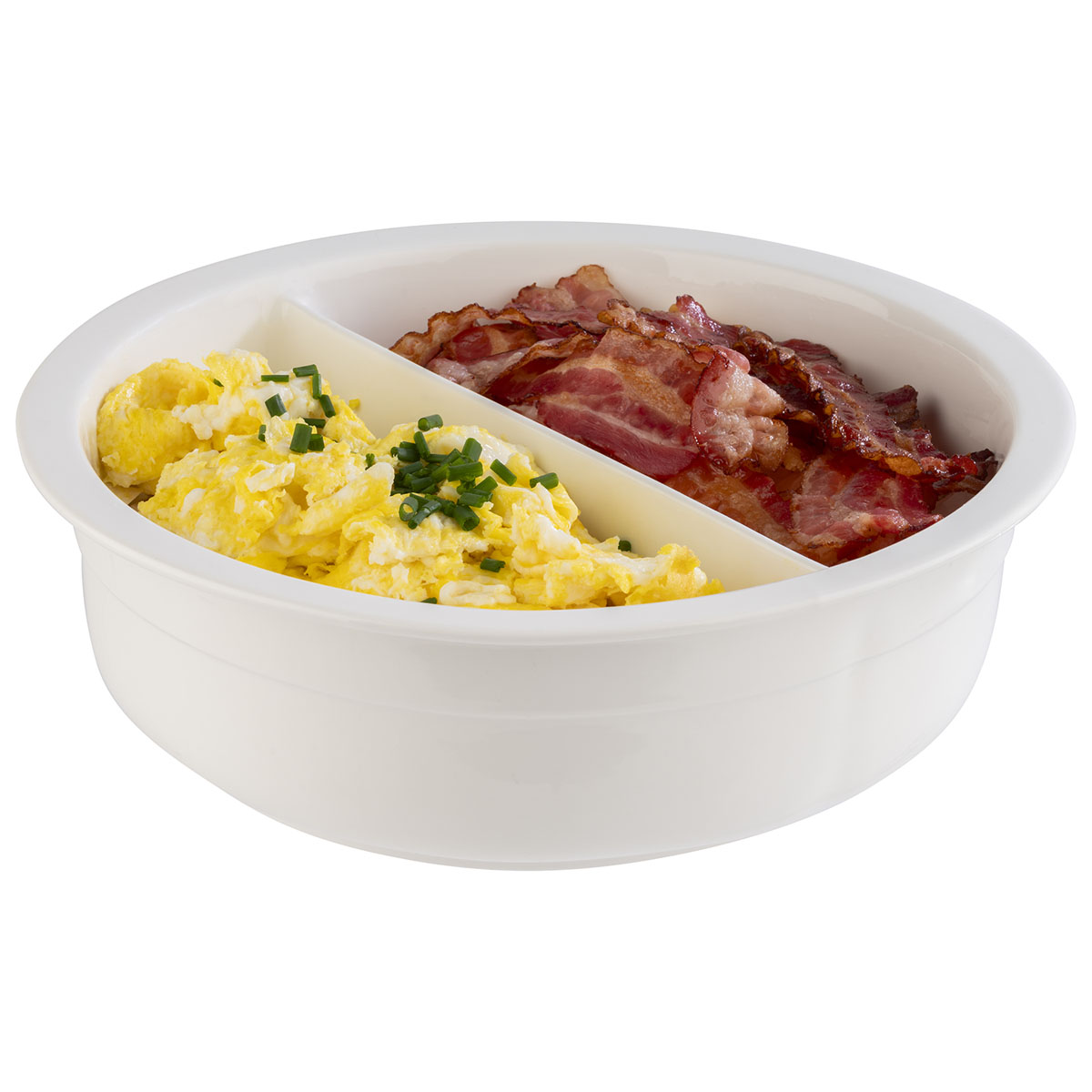 Porzellaneinsatz fuer Chafing Dish ORBIT, 2 x 1,4 ltr., D: 29,5 cm, H: 9 cm, I: 2,8 Liter