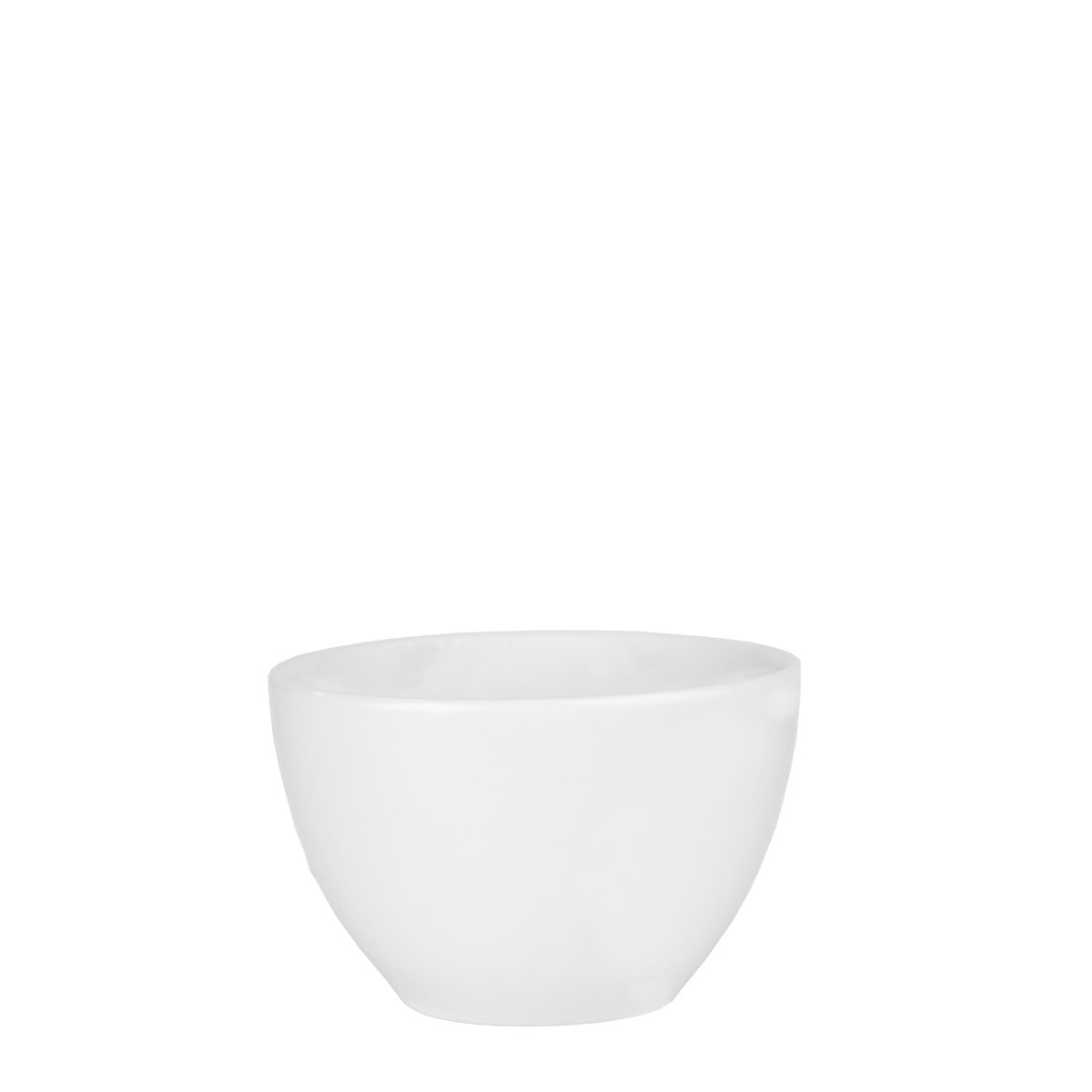 Churchill, Vellum : White Matt Glaze - Zuckerschale, 9,8 x 6,2 cm/ 0,23 ltr.