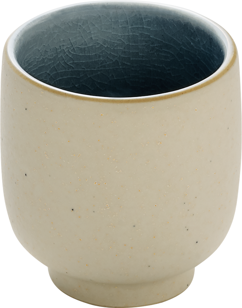 Playground, Steinzeug - NARA Grau : Espresso-Obere o. Henkel 7 x 6,6 cm/ 0,1 ltr.