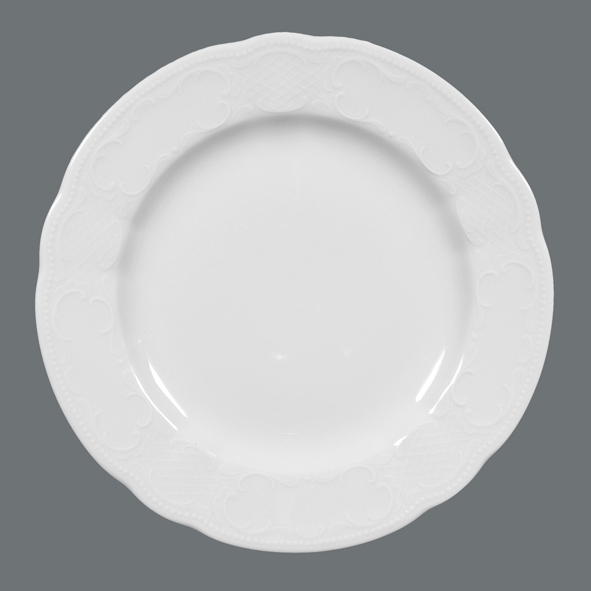 Seltmann Weiden, Salzburg - Teller flach, weiss uni, 25 cm