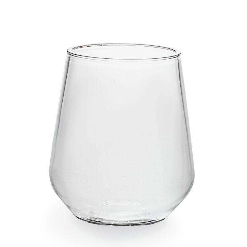 Aku, Mehrweg - Trinkglas Charming 400 ml, TRITAN, D: 6,4 cm, H: 9,9 cm, Fb. Glasklar