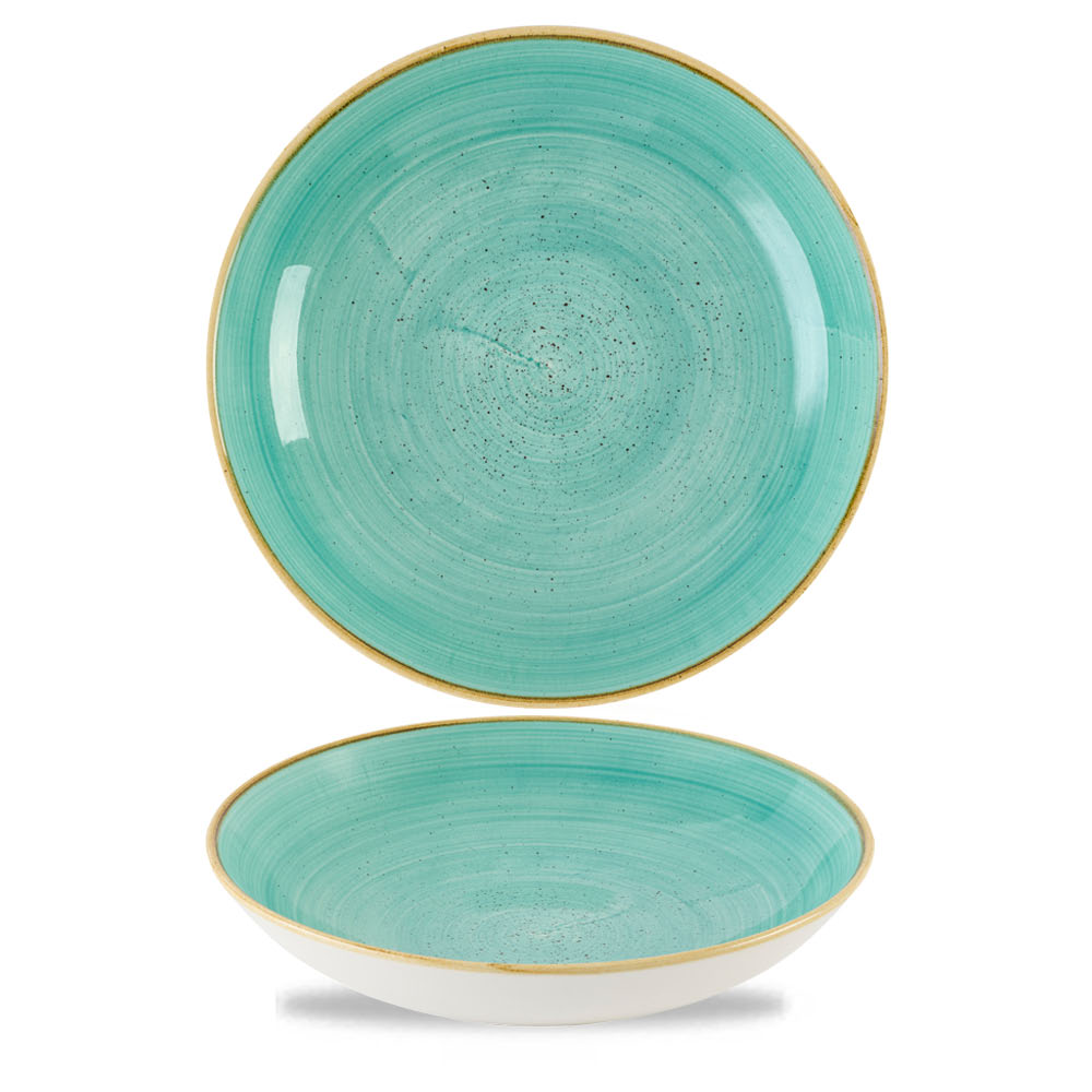 Churchill, Stonecast : Mint - Teller tief Coup, 24,8 cm/ 1,11 ltr.