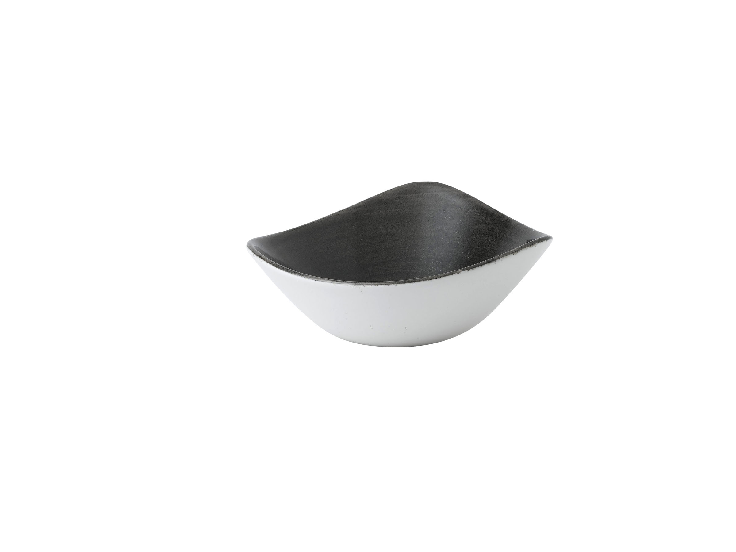 Churchill, Stonecast Patina : Iron Black - Schale dreieckig, 18,5 cm/ 0,37 ltr.