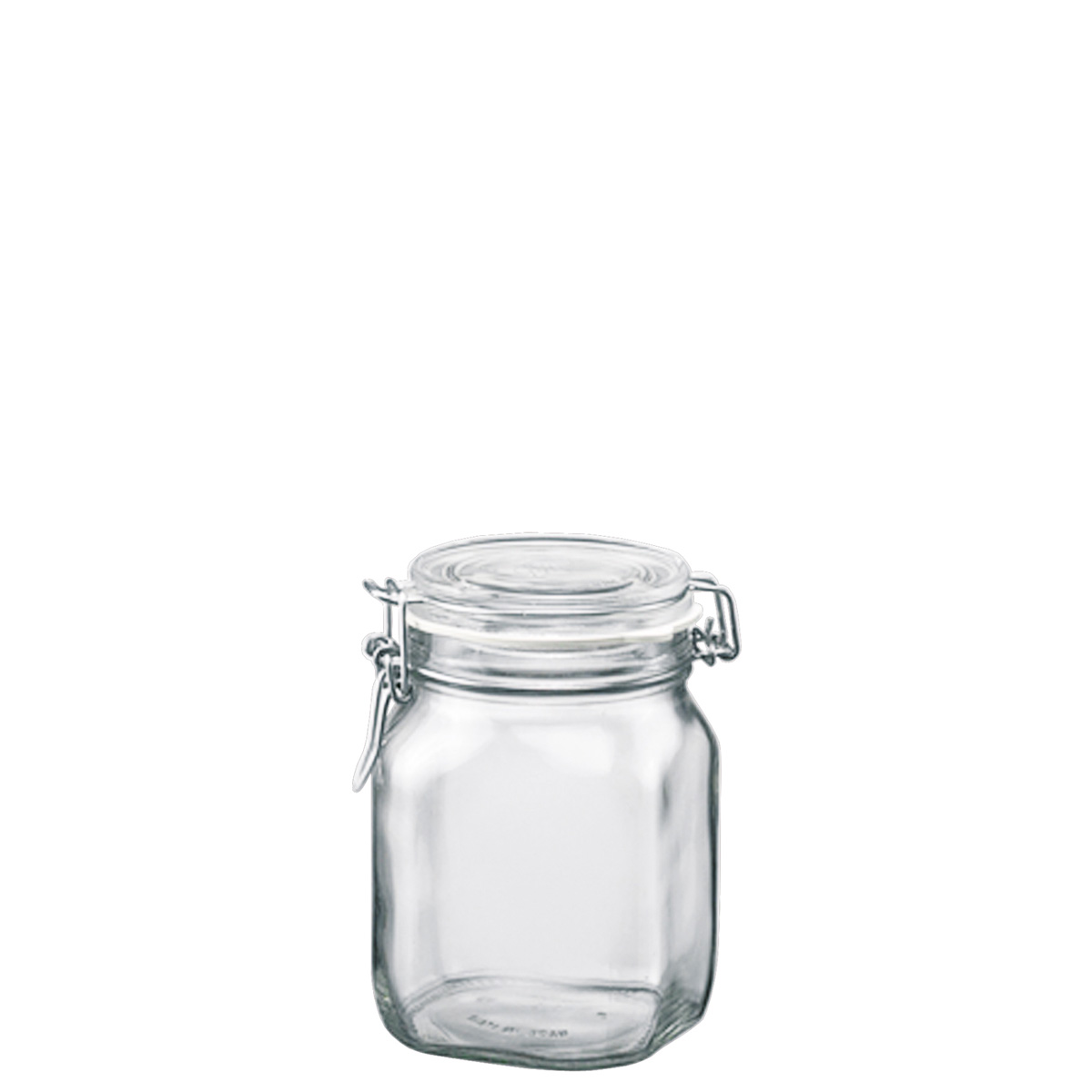Bormioli, Fido - Einmachglas trspt., 16 cm/ 1,0 ltr.