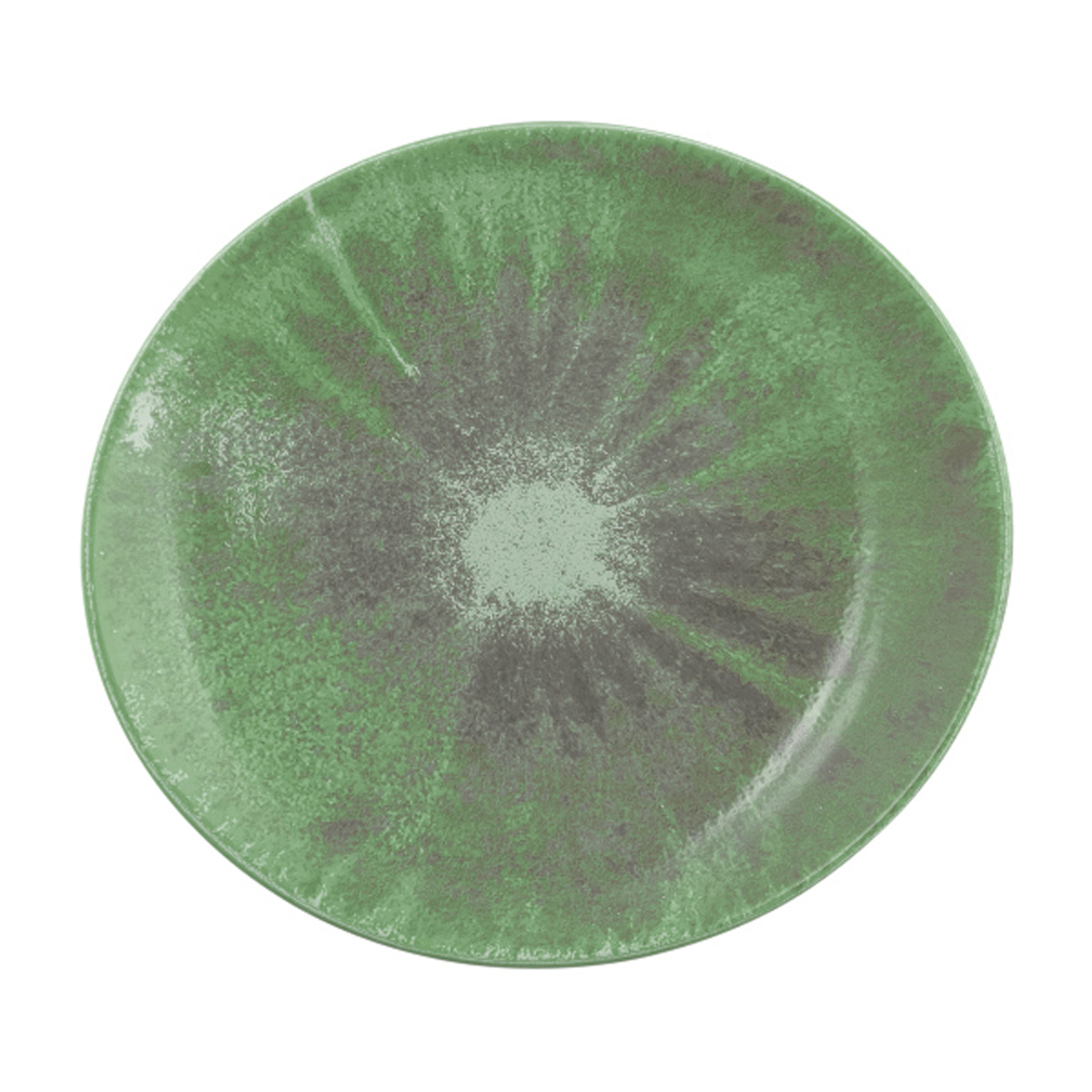 Seltmann Weiden, Modern Life : 58270 Batik Matcha - Speiseteller oval 5192, 29 cm