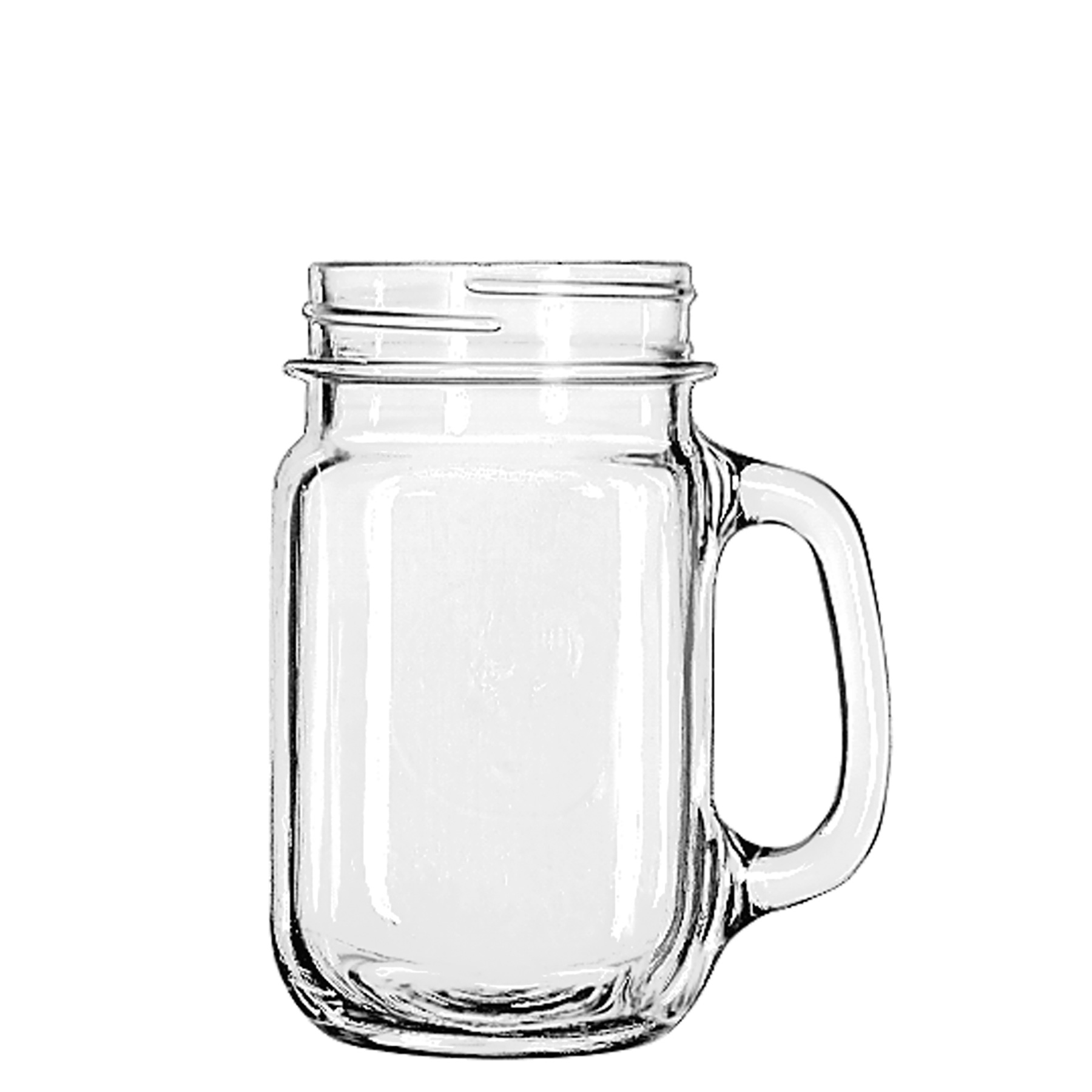 Libbey, Drinking Jar - Bockbecher m. Hkl. 48,8 cl, Inhalt: 488 ml, D: 9 cm, H: 13,5 cm