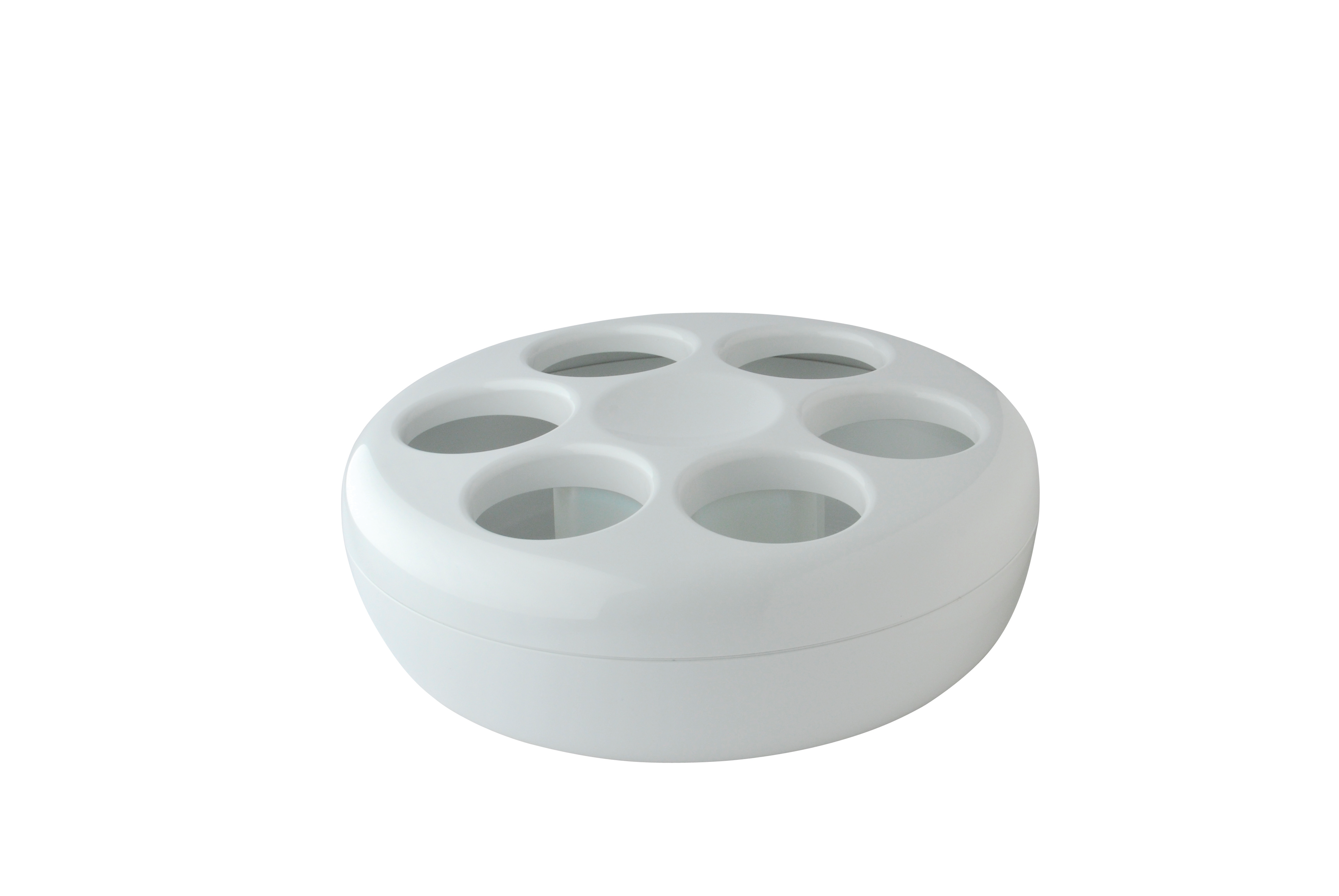 Konferenzflaschen-Kühler Helios Pure, Kunststoff/ Weiss