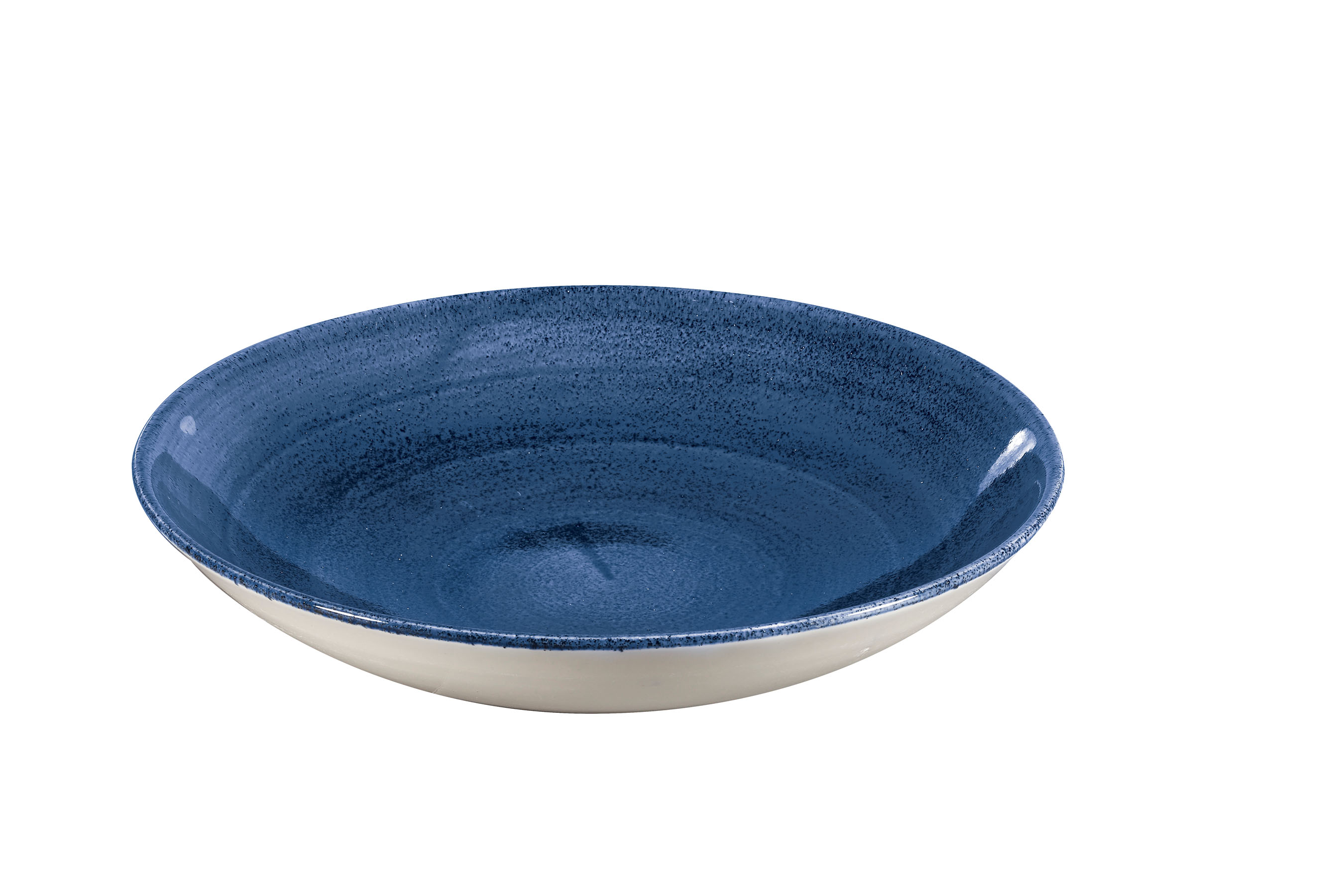 Churchill, Stonecast Patina : Cobalt Blue - Teller tief Coup, 24,8 cm/ 1,11 ltr.
