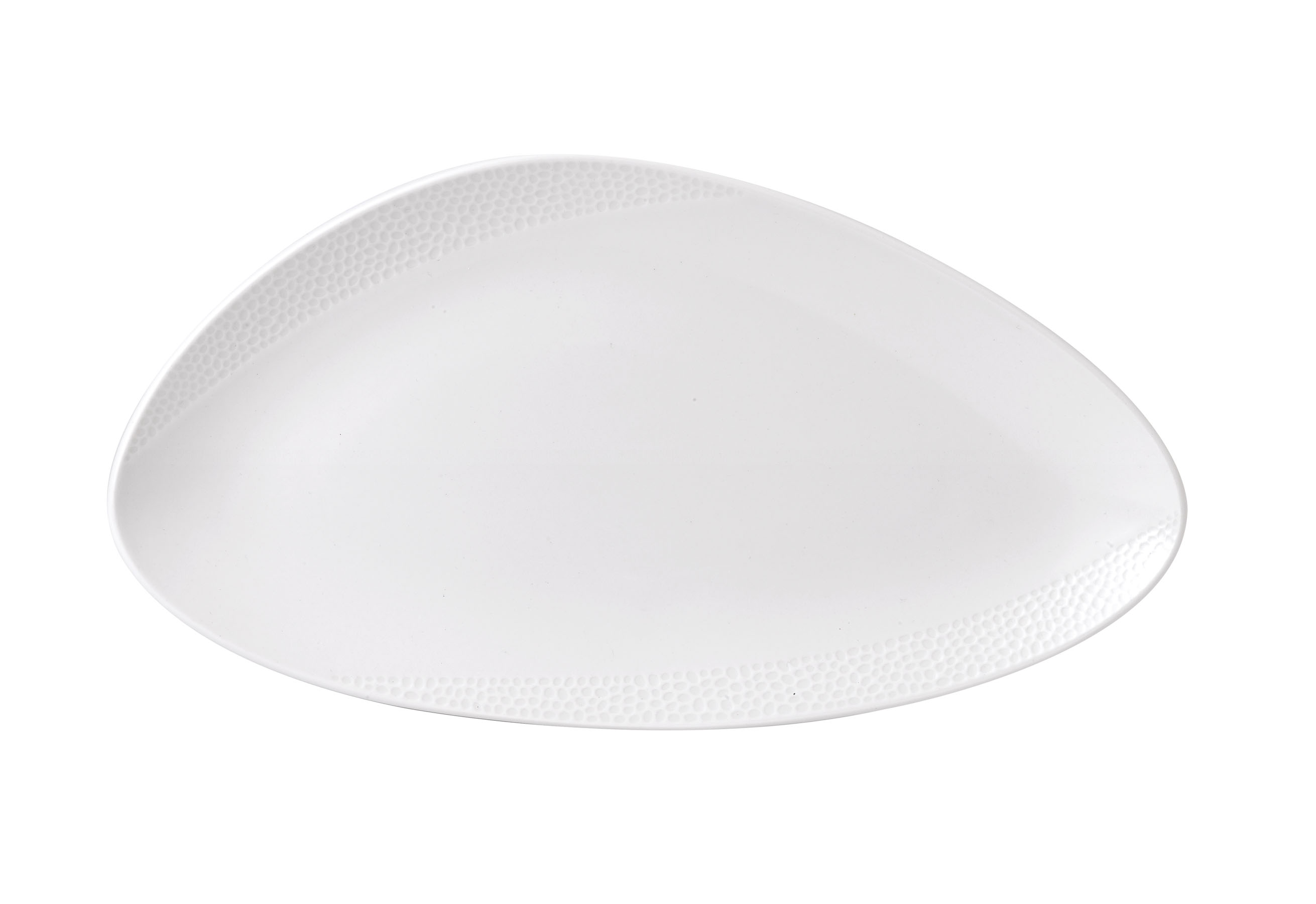 Churchill, Isla : White - Platte dreieckig 35,5 x 18,8 cm