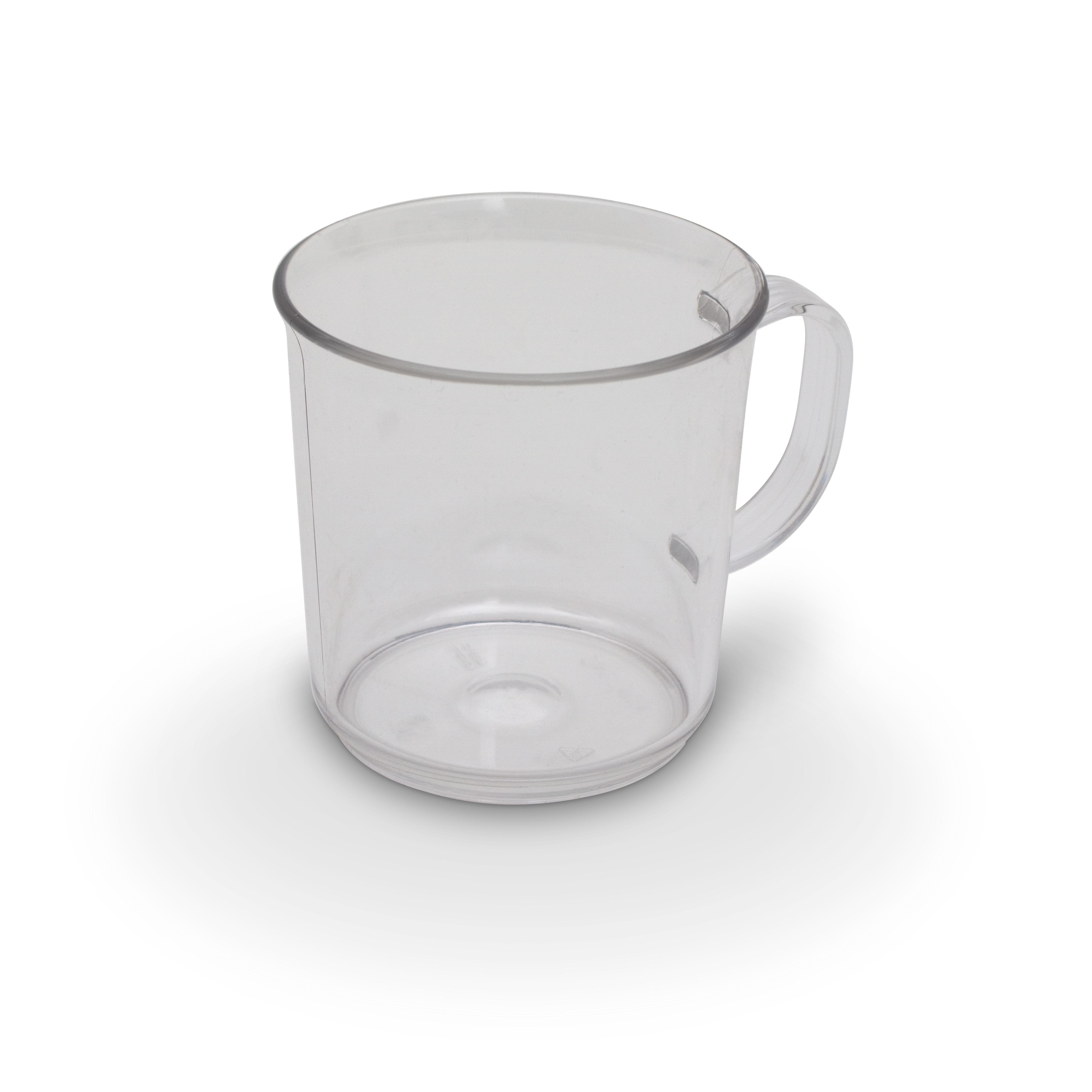 Henkelbecher PC, uni, transparent, D x H: 7 x 7,5 cm/ 0,2 ltr.