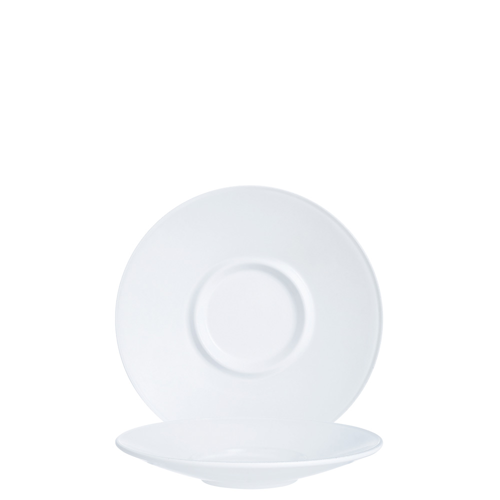 Arcoroc, Intensity - Kaffee-Untere zu KO25/ KB, uni, weiss, 15,4 cm