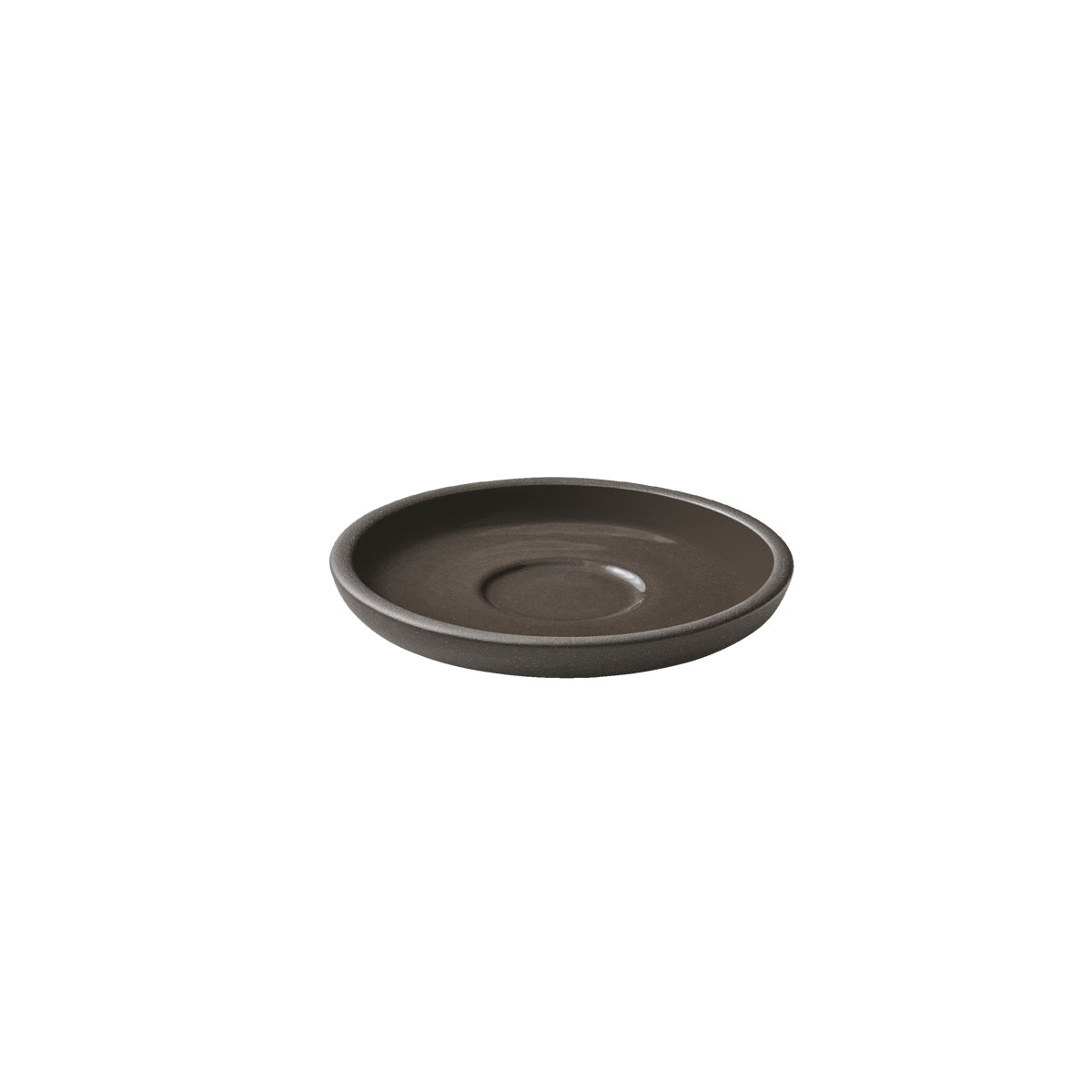 Playground, Steinzeug - RENEW : Untertasse rund klein, taupe, 11 cm