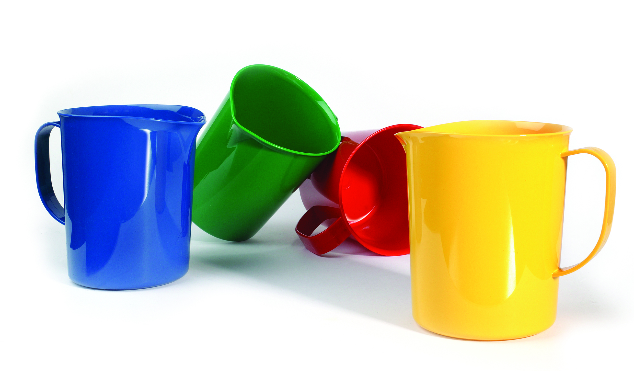 Universalkanne ohne Deckel PP, uni, hellgrün, D x H: 13 x 16 cm/ 1,50 ltr.